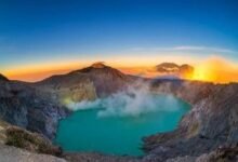 POTRET - Kawah Ijen di Jawa Timur./ Foto: Istimewa