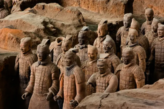 Patung Tentara Terakota di China, simbol kekuasaan Kaisar Qin Shi Huang. Foto:Ist
