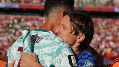 Luka Modric dan Cristiano Ronaldo